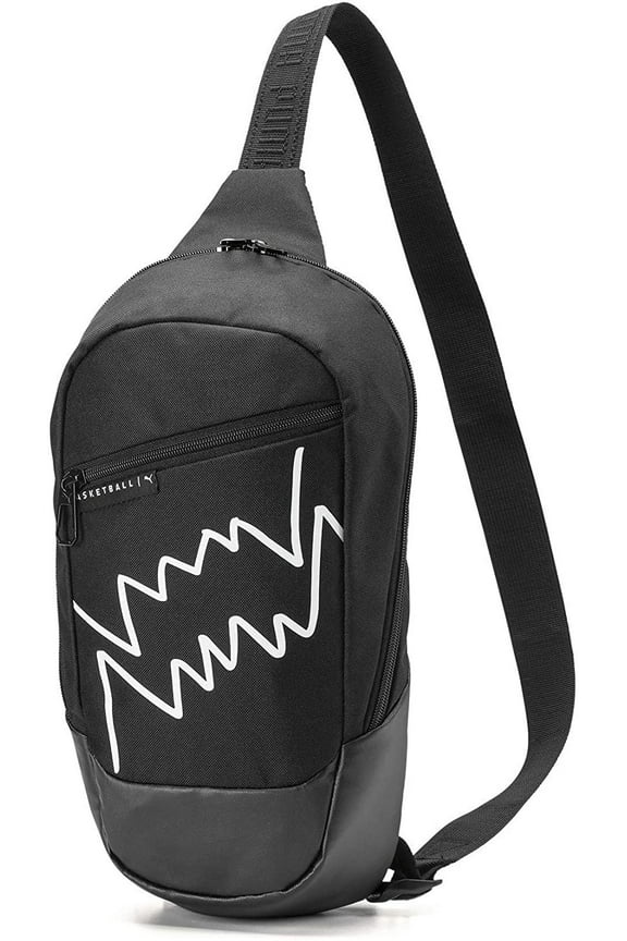 Basketball Crossbody Bag, Puma Black 07767201