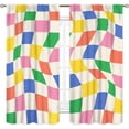 thumbnail image 1 of Basketball Curtains for Boys Bedroom, Kids Sport Red Blue Firing Flash Basketball Stadium Field Teens Men Game Window Drapes Treatments for Living Room Nursery Fabric 2 Panels Set, 42"x54" Inch, 1 of 5
