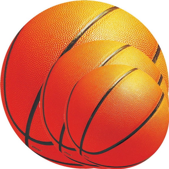 Basketball Cutout Decorations (12pc)