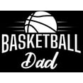 thumbnail image 1 of Basketball Dad - Car Window - Premium Vinyl Decal/Sticker, 1 of 3