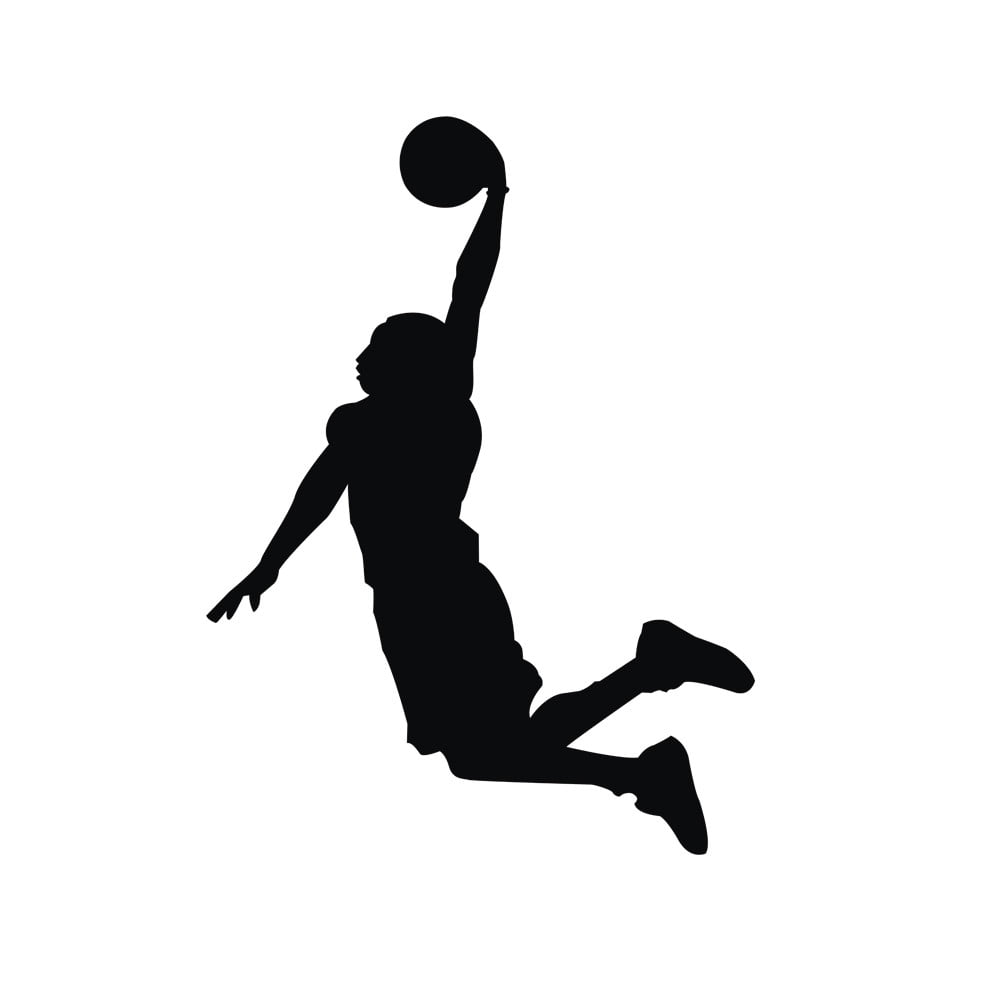 Basketball Decor Wall Mural Room Home Stickers Removable Art Home Decor