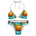 thumbnail image 1 of Basketball Detachable Sponge Adjustable Strap Bikini Set Two-Pack - Ideal for All Seasons, 1 of 6