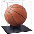 thumbnail image 1 of Basketball Display Case Clear Acrylic Basketball Box Holder with Stand Soccer Ball Showcase Sports Memorabilia Protector 10.35x10.35x12.44 inch Colorful, 1 of 5