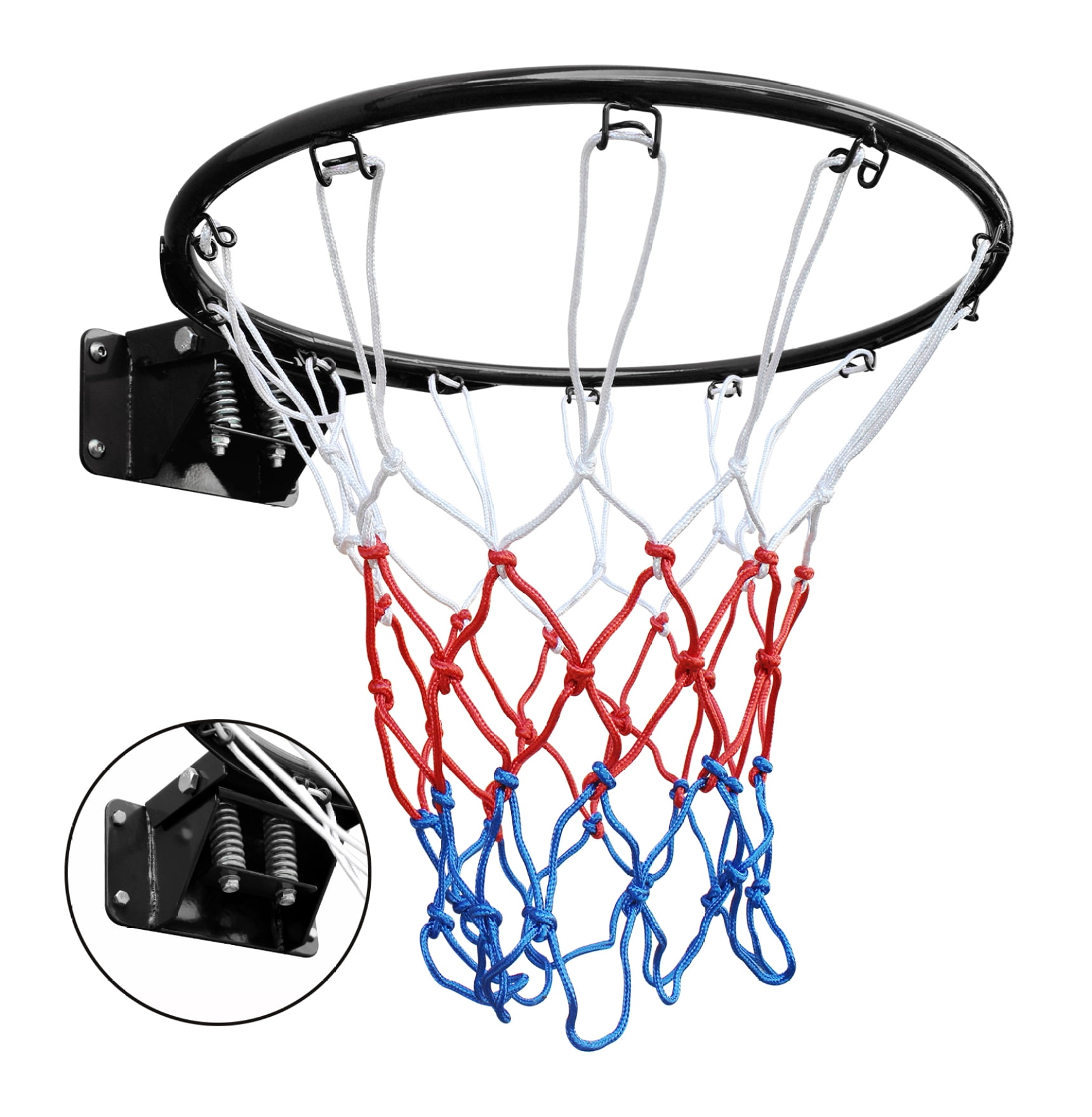Basketball Double Spring Rim, 18 Inch Steel Basketball Hoop - Indoor ...