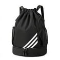 thumbnail image 1 of Basketball Drawstring Backpack-Drawstring Pockets, 1 of 9