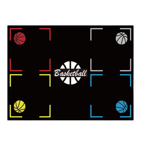 Basketball Dribbling Mat Training Mat For Indoor And Outdoor Use Improves Feeling Coordination & Footwork For Children And Adults Foldable & To Store