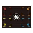 thumbnail image 1 of Basketball Dribbling Mat Training Mat For Indoor And Outdoor Use Improves Feeling Coordination & Footwork For Children And Adults Foldable & To Store, 1 of 7