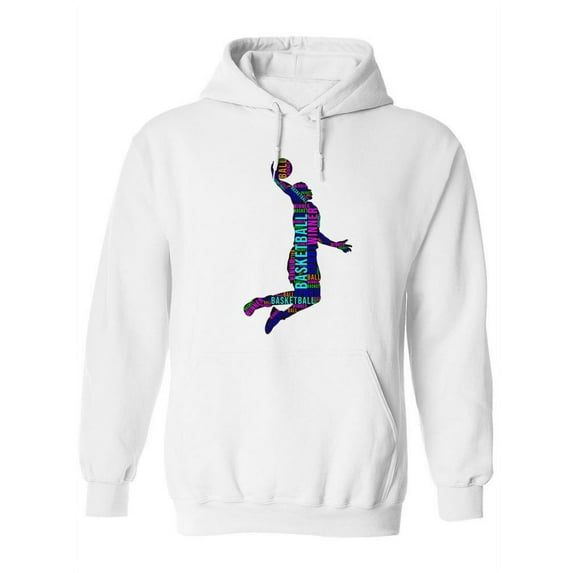 Basketball Dunk Hoodie Women -SPIdeals Designs, Female Large