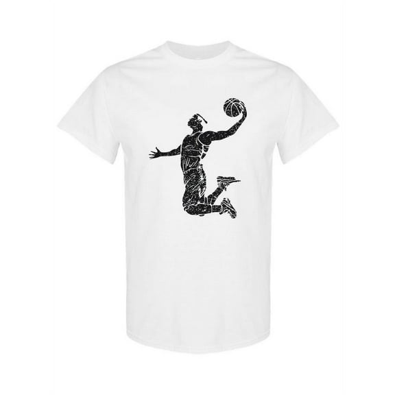 Basketball Dunkin T-Shirt Men -SPIdeals Designs, Male Small