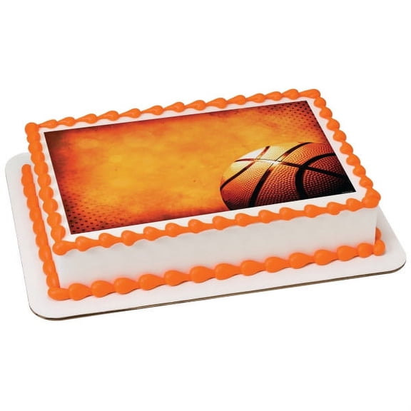 Basketball Edible Icing Image