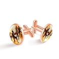 thumbnail image 1 of Basketball Elegant Stainless Steel Cufflink Set for Men, for Formal Attire and Special Occasions, 1 of 6