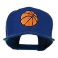 thumbnail image 1 of Basketball Embroidered Flat Bill Cap - Royal OSFM, 1 of 5
