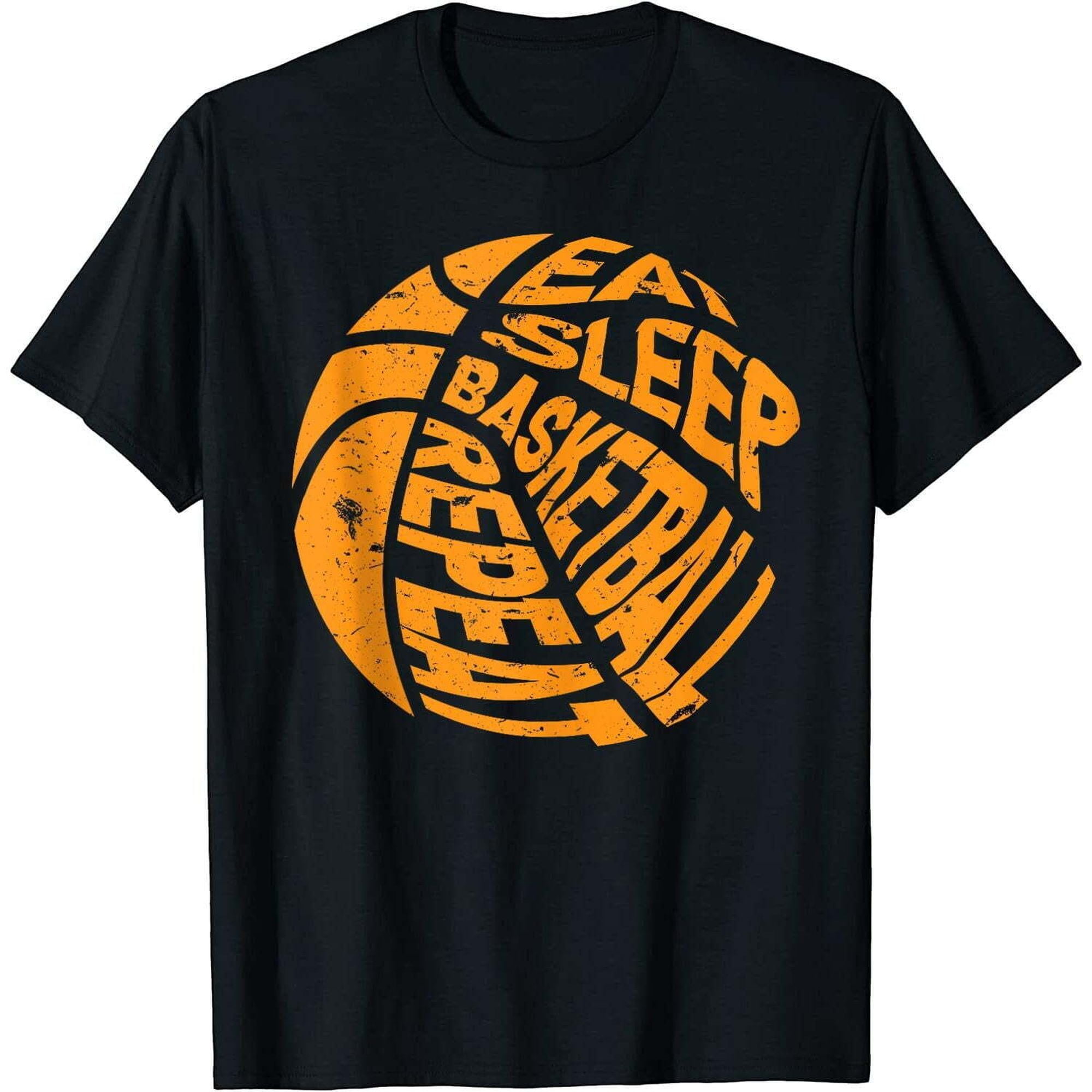 Basketball Fanatic Tee Dunk, Rest, Play, Loop!
