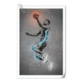 thumbnail image 1 of Basketball Fans Poster Canvas Prints Wall Art Decor Sports Posters for Teen Room Wall Decoration - 16x24 inches Unframed, 1 of 6