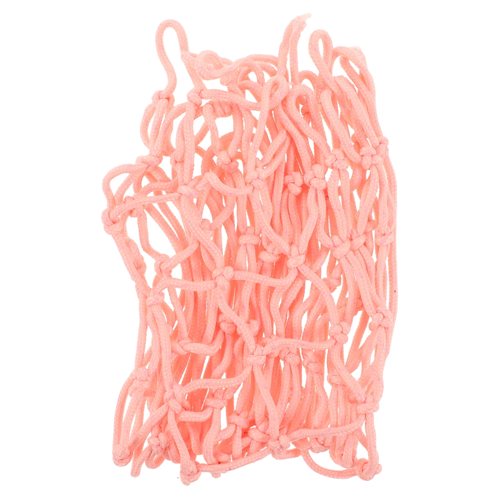 TABLZONE Outdoor Basketball Mesh Net Pink 1Pcs 17.7X16.9X0.2In Polyester
