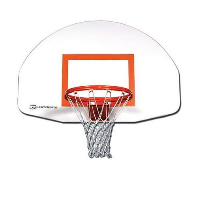 Basketball Front Mount Steel Backboard with Target, 35'' x 54''