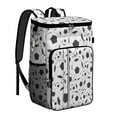 thumbnail image 1 of Basketball Game Backpack Cooler, Insulated, Leakproof, Perfect for Training, Play, and Sports Events, 1 of 6