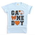 thumbnail image 1 of Basketball Game Day Coquette - Women's Garment Dyed Graphic T-Shirt, 1 of 11