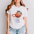 thumbnail image 1 of Basketball Game Day Hoop - Women's Short Sleeve Graphic T-Shirt, 1 of 10