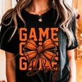 thumbnail image 1 of Basketball Game Day shirt, Retro Coquette Bow shirt, High-Quality Sports Clipart, Basketball-Themed Design For T-Shirts, Crafts Diy Sublimation, 1 of 5