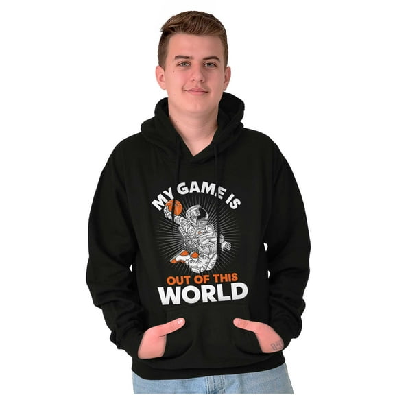 Basketball Game is out of this World Hoodie Sweatshirt Women Men Brisco Brands S