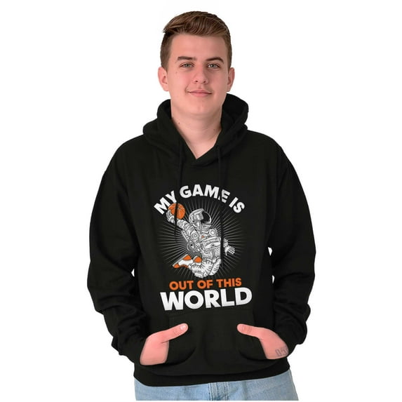 Basketball Game is out of this World Hoodie Sweatshirt Women Men Brisco Brands S