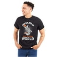 thumbnail image 1 of Basketball Game is out of this World Men's Graphic T Shirt Tees Brisco Brands S, 1 of 4