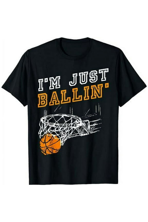 Basketball Gift For Player Boys Girls Men Youth Baller T-Shirt