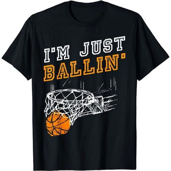 Basketball Gift For Player Boys Girls Men Youth Baller T-Shirt