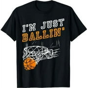 Basketball Gift For Coach Player Boys Girls Men Youth Baller T-Shirt
