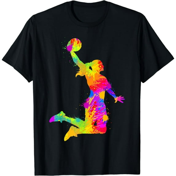Basketball Girl Women Girls T-Shirt