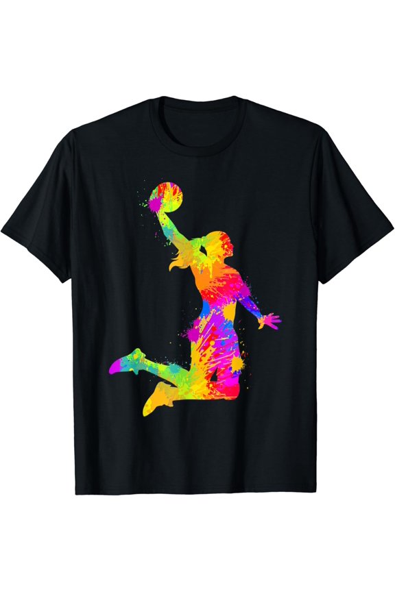 Basketball Girl Women Girls T-Shirt