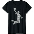 thumbnail image 1 of Basketball Girl Women Kids Girls T-Shirt, 1 of 4