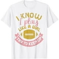 thumbnail image 1 of Basketball -Girls Basketball Gift- Play Like a Girl T-Shirt, 1 of 2