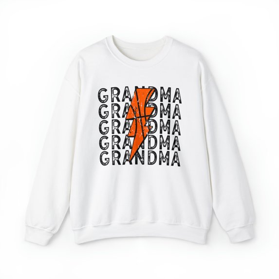 Basketball Grandma Sweatshirt, Gifts, Crewneck