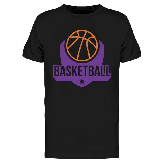 Basketball Graphic T-Shirt Men -Image by Shutterstock, Male Large