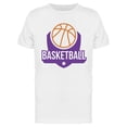 thumbnail image 1 of Basketball  Graphic  T-Shirt Men -Image by Shutterstock, Male Large, 1 of 2