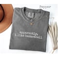 thumbnail image 1 of Basketball Graphic Tee Sports Fan Shirt Comfort Colors Unisex Cotton T-Shirt, Size S-3XL, 1 of 3