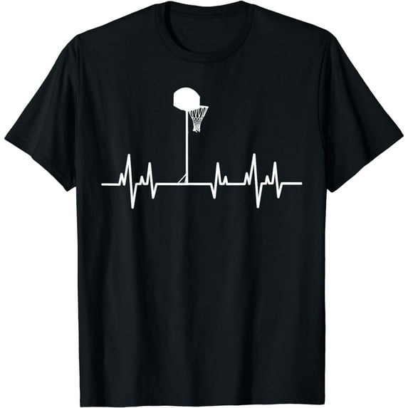 Basketball Heartbeat T-Shirt