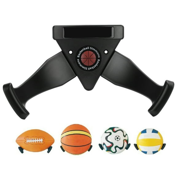 Basketball Holder Claw, Wall Mounted Sports Ball Display Stand Rack Plastic Ball Storage Bracket for Basketball Football Soccer