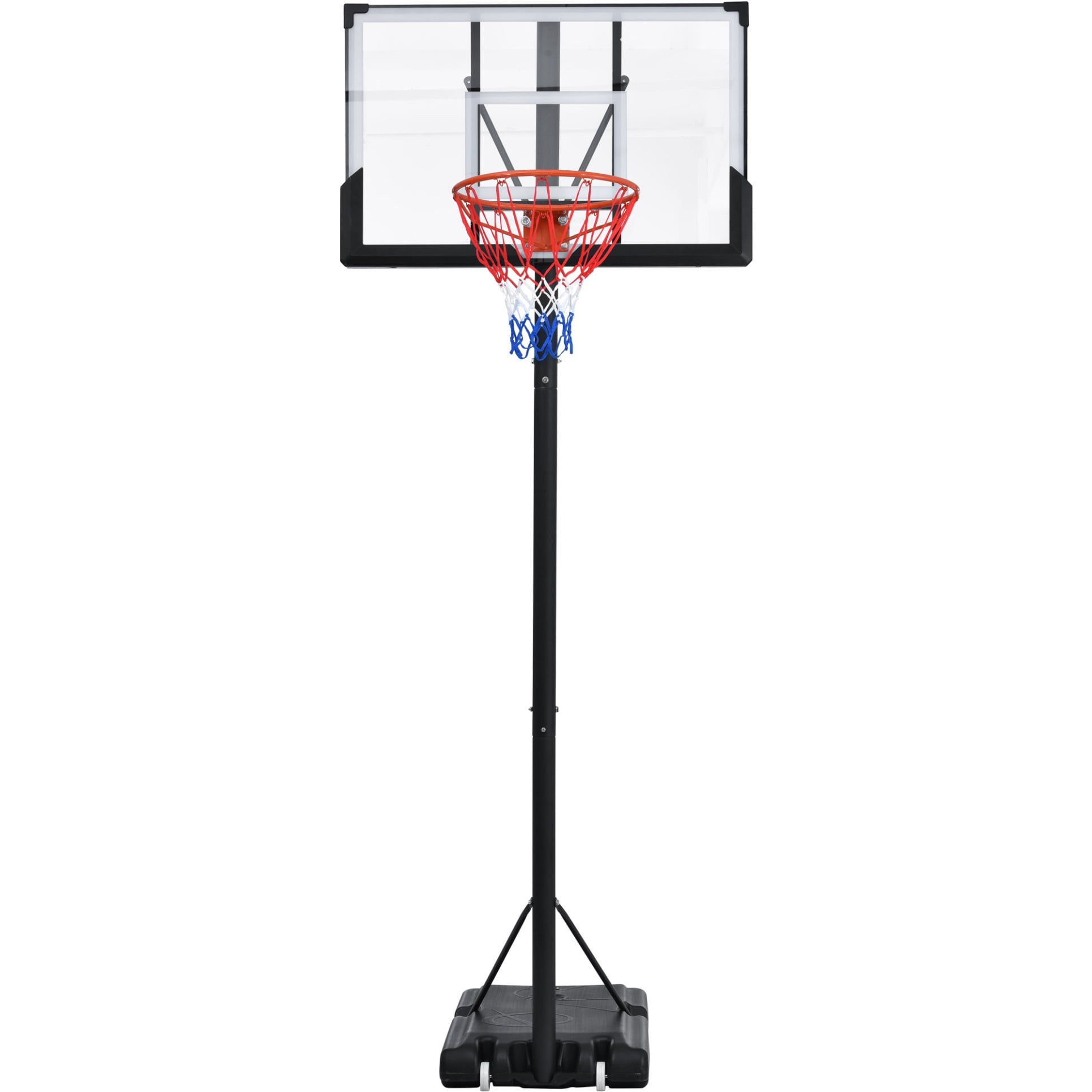 Basketball Hoop 4.7610 FT Adjustable, Portable Basketball Hoop Goal