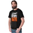 thumbnail image 1 of Basketball Hoop Athlete Game On Men's Big & Tall Crewneck Graphic Tee Brisco Brands 4X, 1 of 3