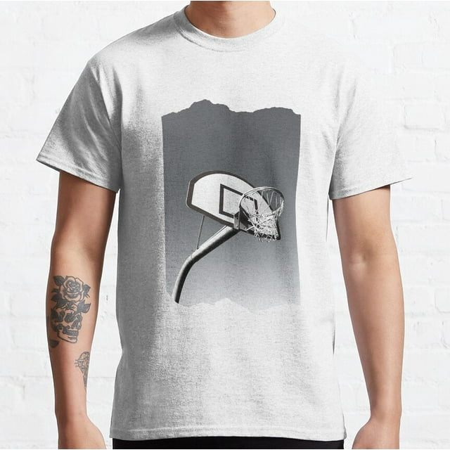 Basketball, Hoop, Basketball Fan Classic TShirt, Retro Vintage Style