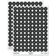 thumbnail image 1 of Basketball Hoop and Backboard 200+ Round Stickers - Black - Matte Finish - 0.50" Size, 1 of 3
