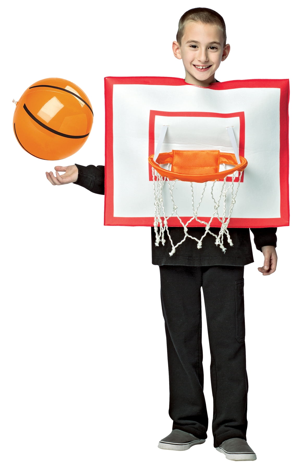 Basketball Hoop with Ball Child Halloween Costume One Size 7 10