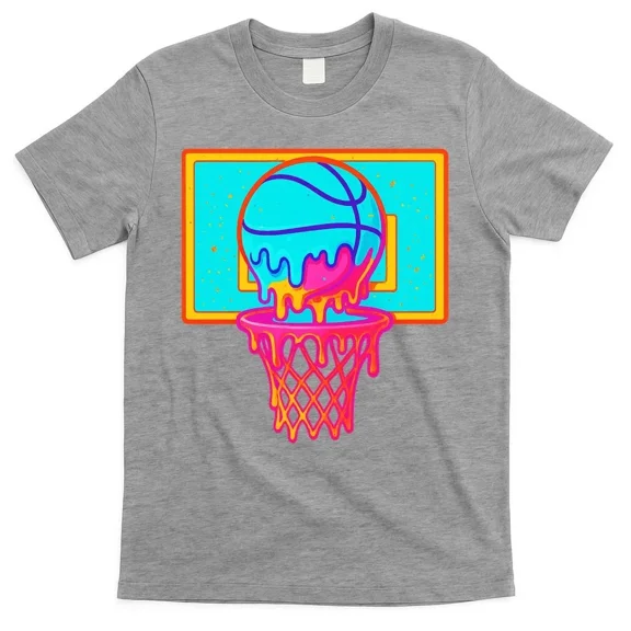 Basketball Ice Cream Drip T-Shirt