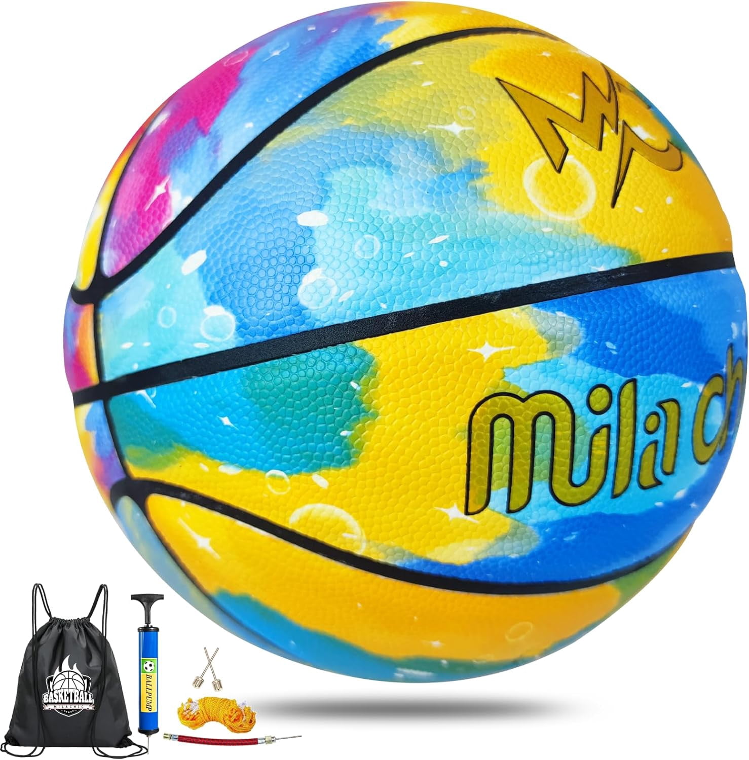 Basketball - Indoor Outdoor Basketball Made of Composite Leather (PU ...