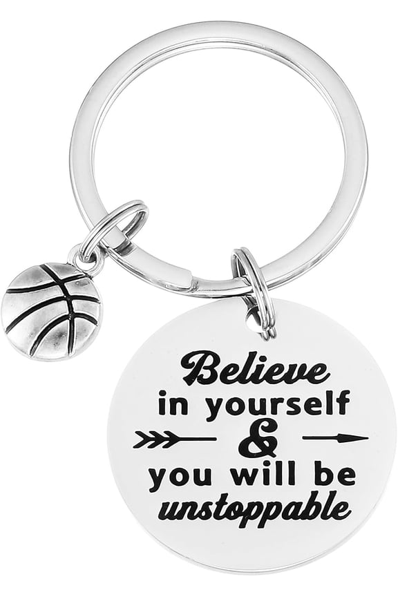 Basketball Keychain Gifts for Men Women Player Team Basketball Key Chain