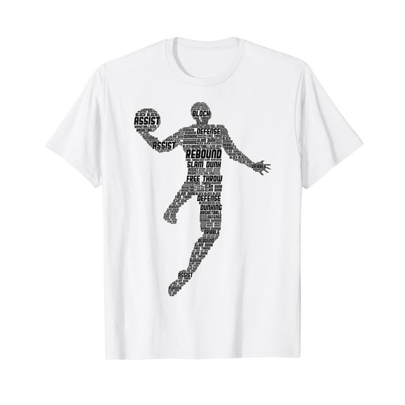 Basketball Kids Boys Men T-Shirt