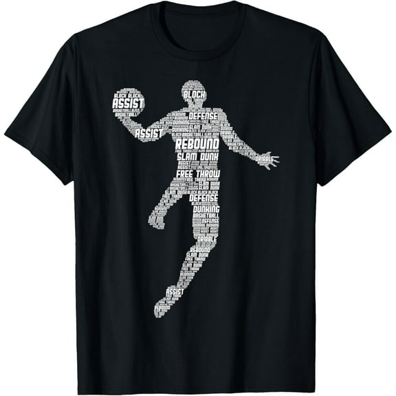 Basketball Kids Boys Men T-Shirt